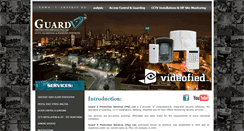 Desktop Screenshot of guardx.co.za